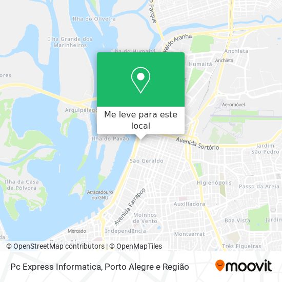 Pc Express Informatica mapa