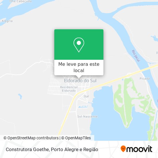Construtora Goethe mapa
