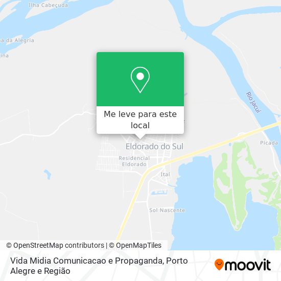 Vida Midia Comunicacao e Propaganda mapa