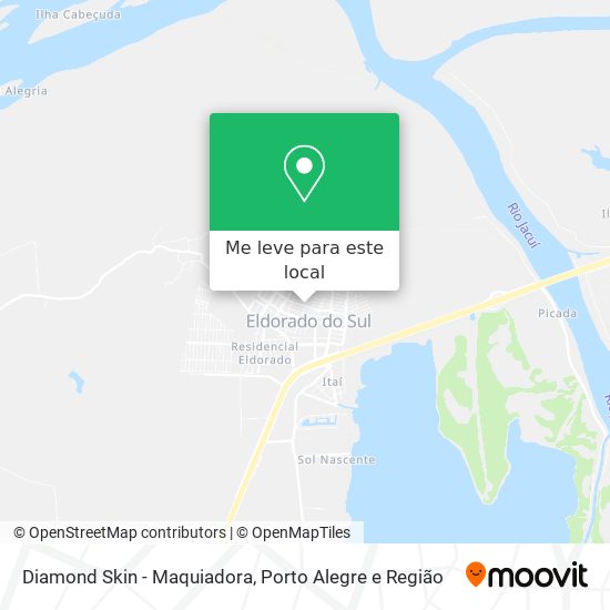 Diamond Skin - Maquiadora mapa