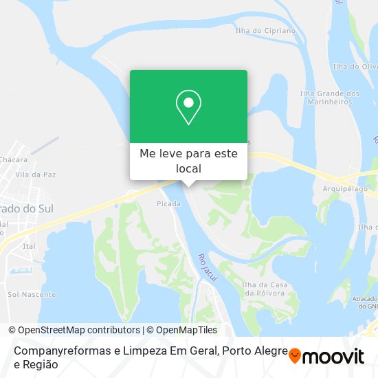 Companyreformas e Limpeza Em Geral mapa