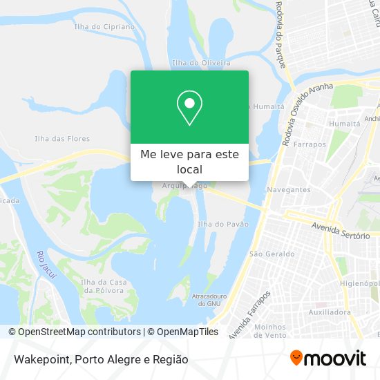 Wakepoint mapa