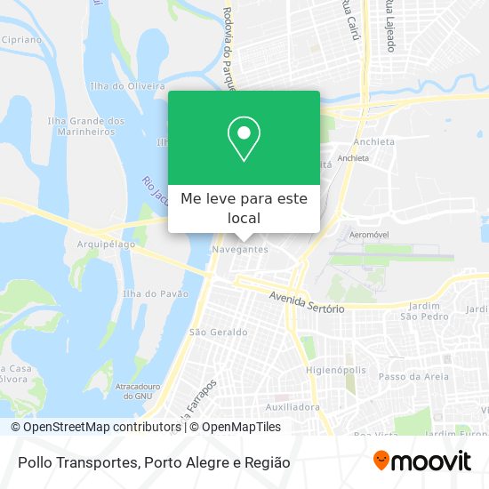 Pollo Transportes mapa