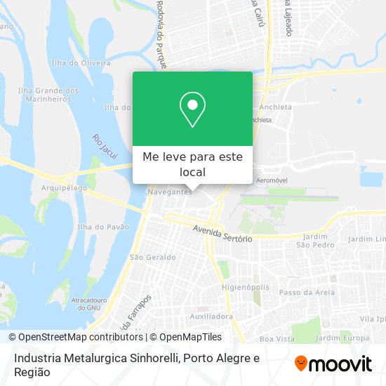 Industria Metalurgica Sinhorelli mapa