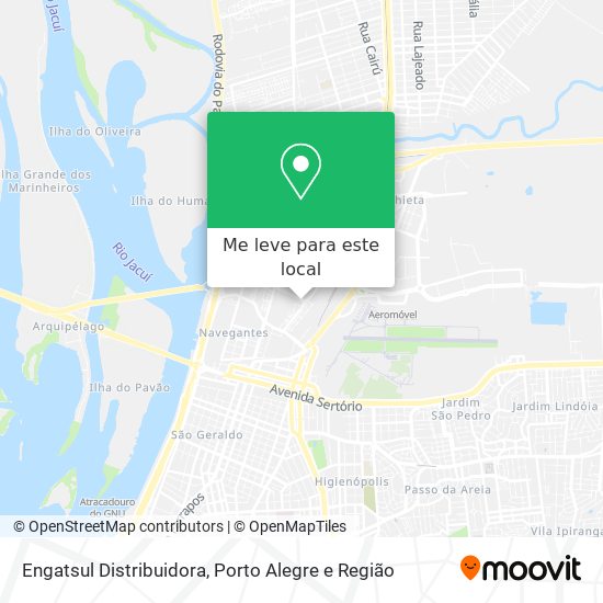 Engatsul Distribuidora mapa