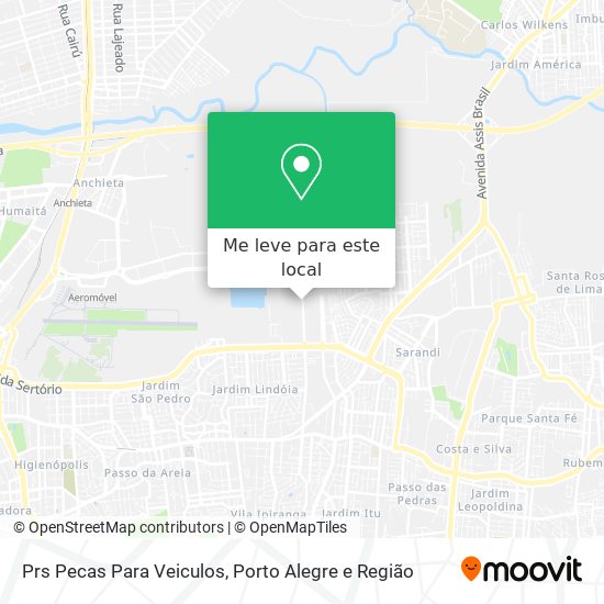 Prs Pecas Para Veiculos mapa
