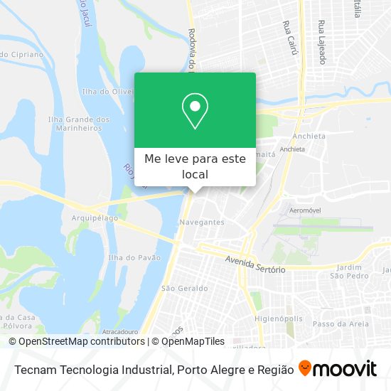 Tecnam Tecnologia Industrial mapa