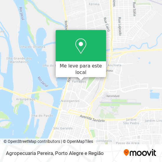 Agropecuaria Pereira mapa