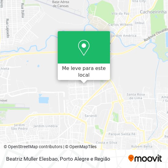 Beatriz Muller Elesbao mapa