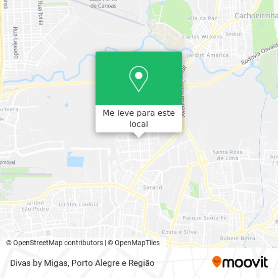 Divas by Migas mapa