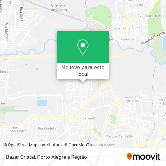 Bazar Cristal mapa