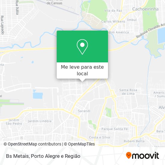 Bs Metais mapa