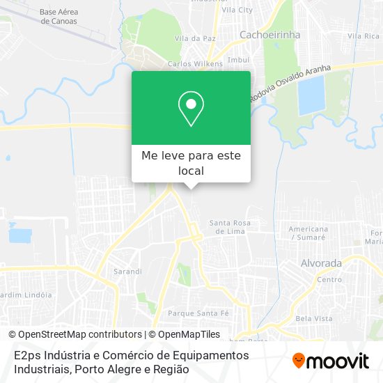 E2ps Indústria e Comércio de Equipamentos Industriais mapa