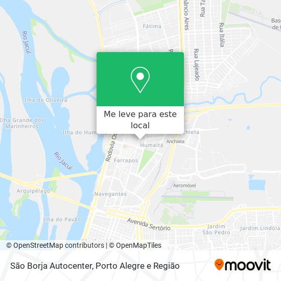 São Borja Autocenter mapa