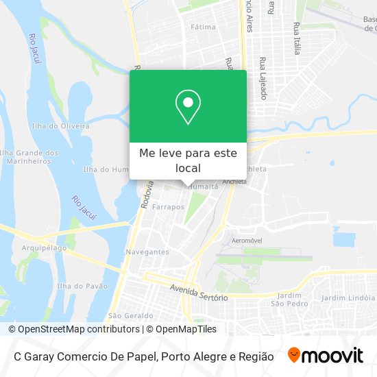 C Garay Comercio De Papel mapa