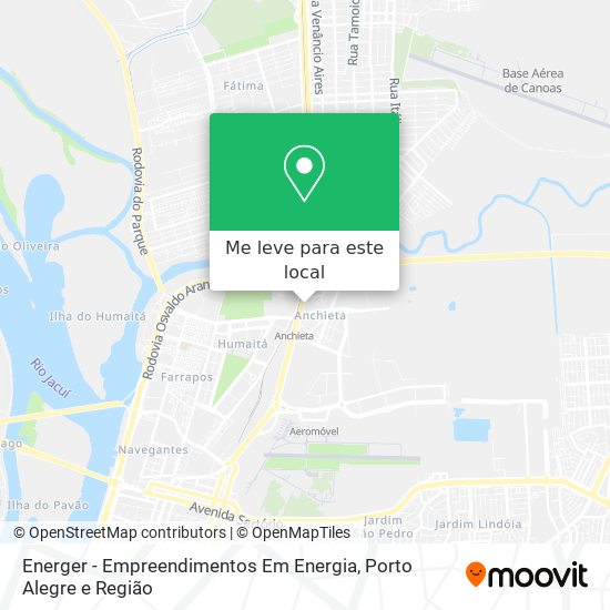 Energer - Empreendimentos Em Energia mapa