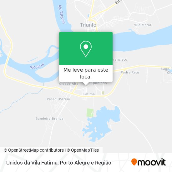 Unidos da Vila Fatima mapa