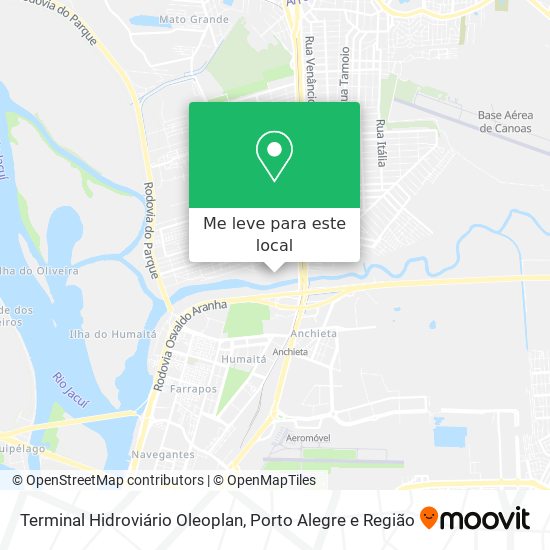 Terminal Hidroviário Oleoplan mapa