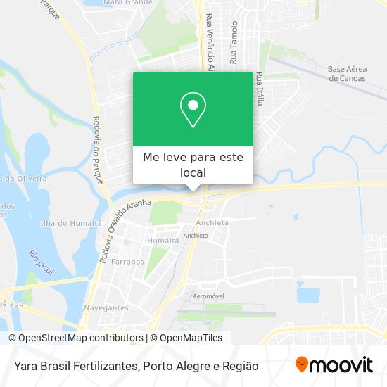 Yara Brasil Fertilizantes mapa