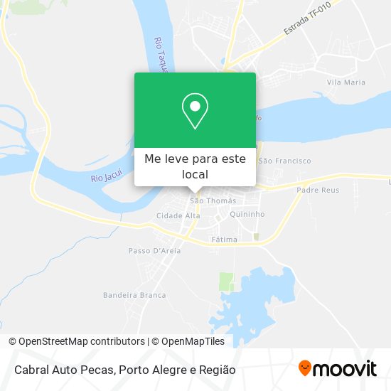 Cabral Auto Pecas mapa