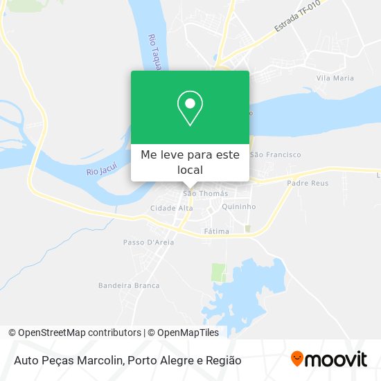 Auto Peças Marcolin mapa