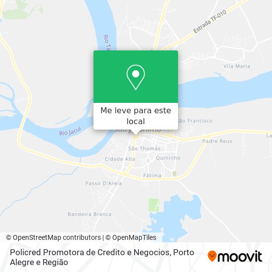 Policred Promotora de Credito e Negocios mapa