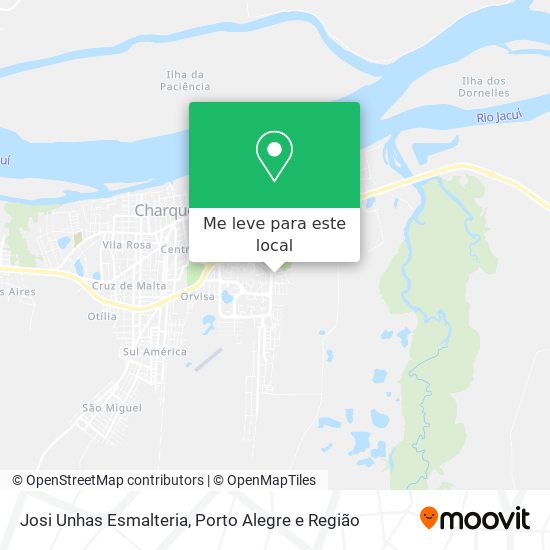 Josi Unhas Esmalteria mapa