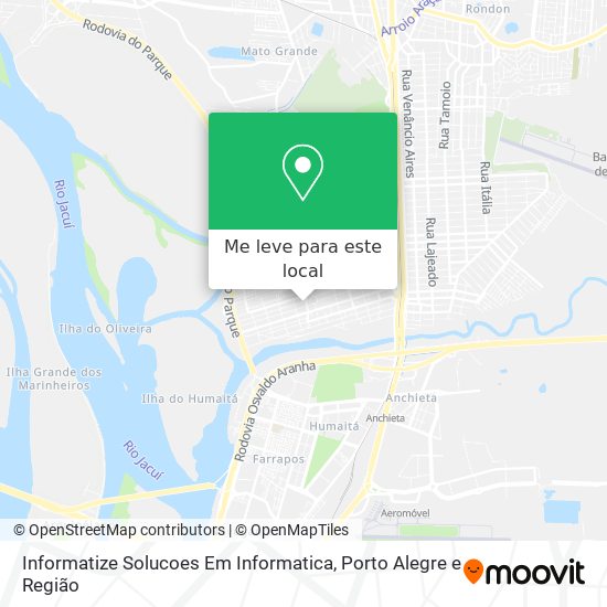 Informatize Solucoes Em Informatica mapa