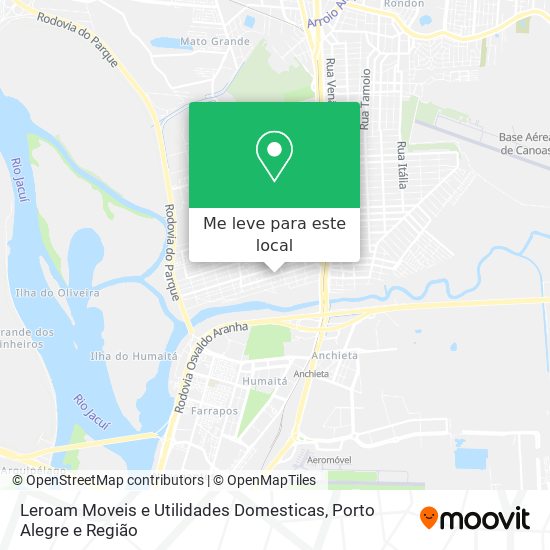 Leroam Moveis e Utilidades Domesticas mapa