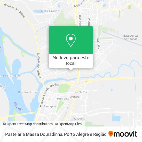 Pastelaria Massa Douradinha mapa