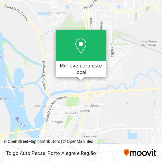 Toigo Auto Pecas mapa