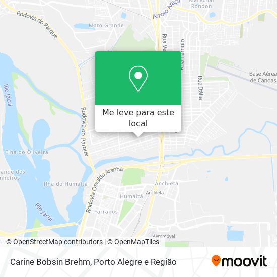 Carine Bobsin Brehm mapa