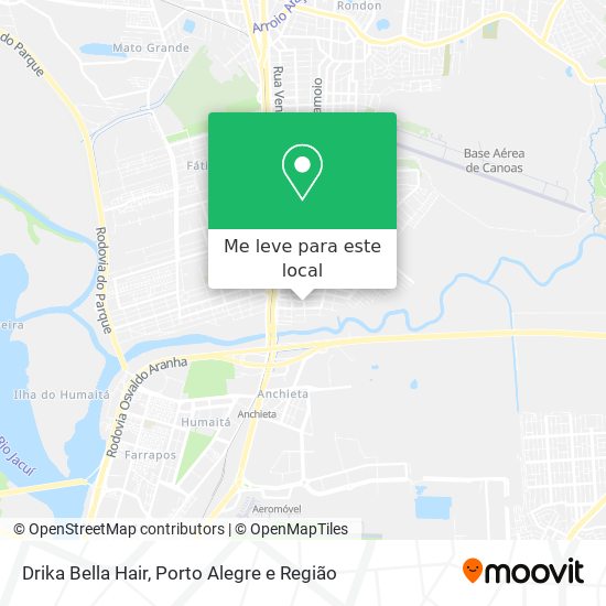 Drika Bella Hair mapa