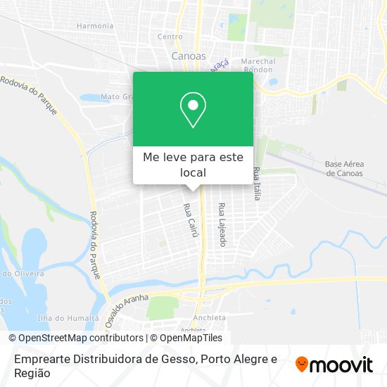 Emprearte Distribuidora de Gesso mapa