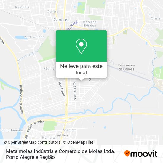 Metalmolas Indústria e Comércio de Molas Ltda mapa