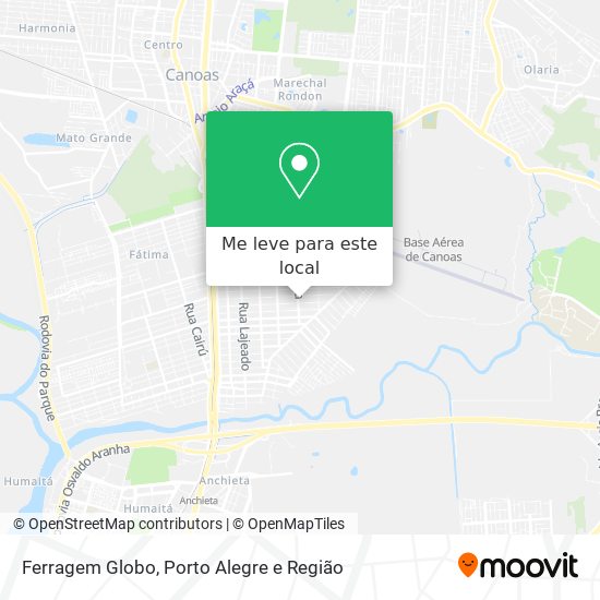 Ferragem Globo mapa