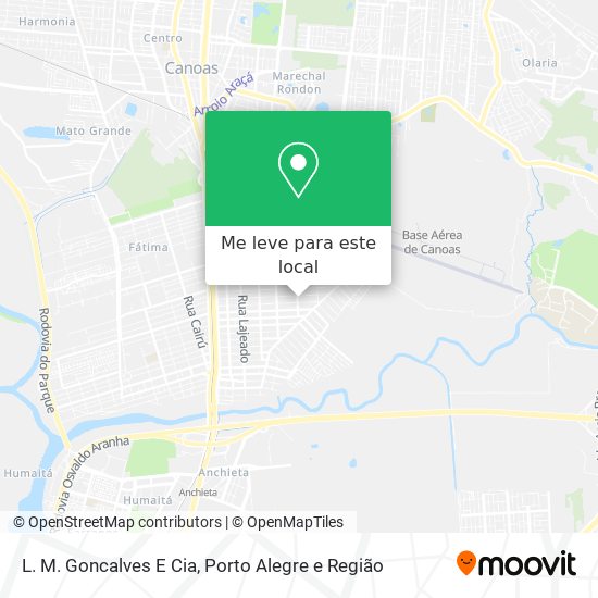 L. M. Goncalves E Cia mapa