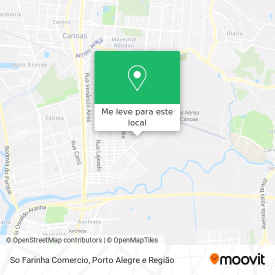 So Farinha Comercio mapa