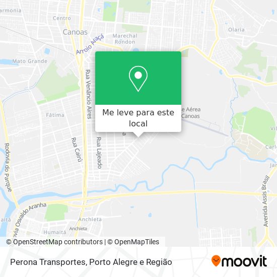 Perona Transportes mapa