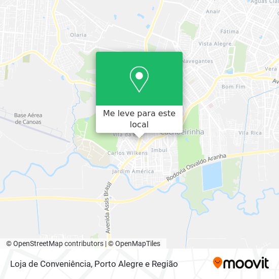 Loja de Conveniência mapa