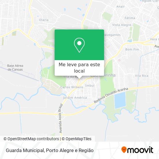 Guarda Municipal mapa