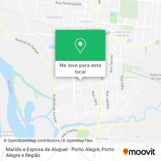 Marido e Esposa de Aluguel - Porto Alegre mapa