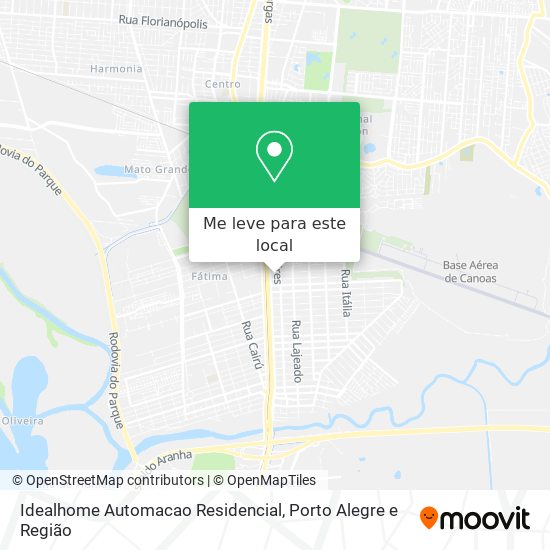 Idealhome Automacao Residencial mapa