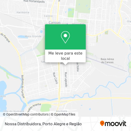 Nossa Distribuidora mapa