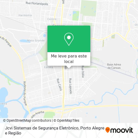 Jcvi Sistemas de Segurança Eletrônico mapa