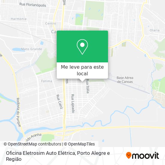 Oficina Eletrosim Auto Elétrica mapa
