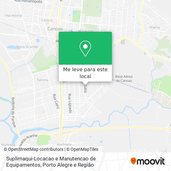 Suplimaqui-Locacao e Manutencao de Equipamentos mapa