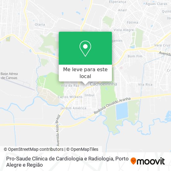 Pro-Saude Clinica de Cardiologia e Radiologia mapa