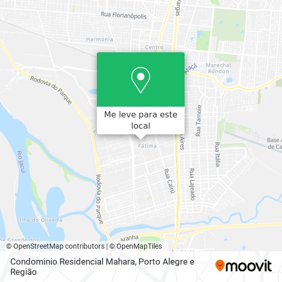 Condominio Residencial Mahara mapa