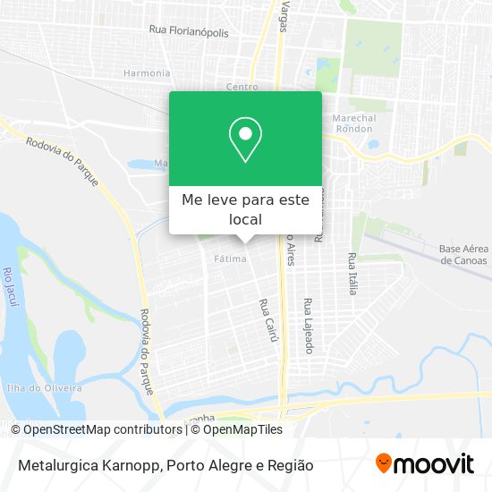 Metalurgica Karnopp mapa